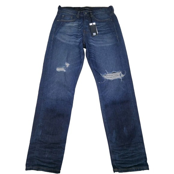 Guess Relaxed Tapered Jeans Men's 29x30 Slim Globetrotter Reclaimed Vintage‎ NWT - Picture 1 of 14
